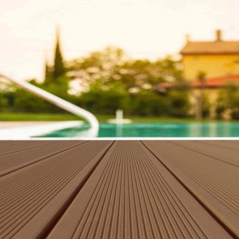 TERRASSENBELAG WPC 2S GERILLT 21,5X140 P1 COGNAC